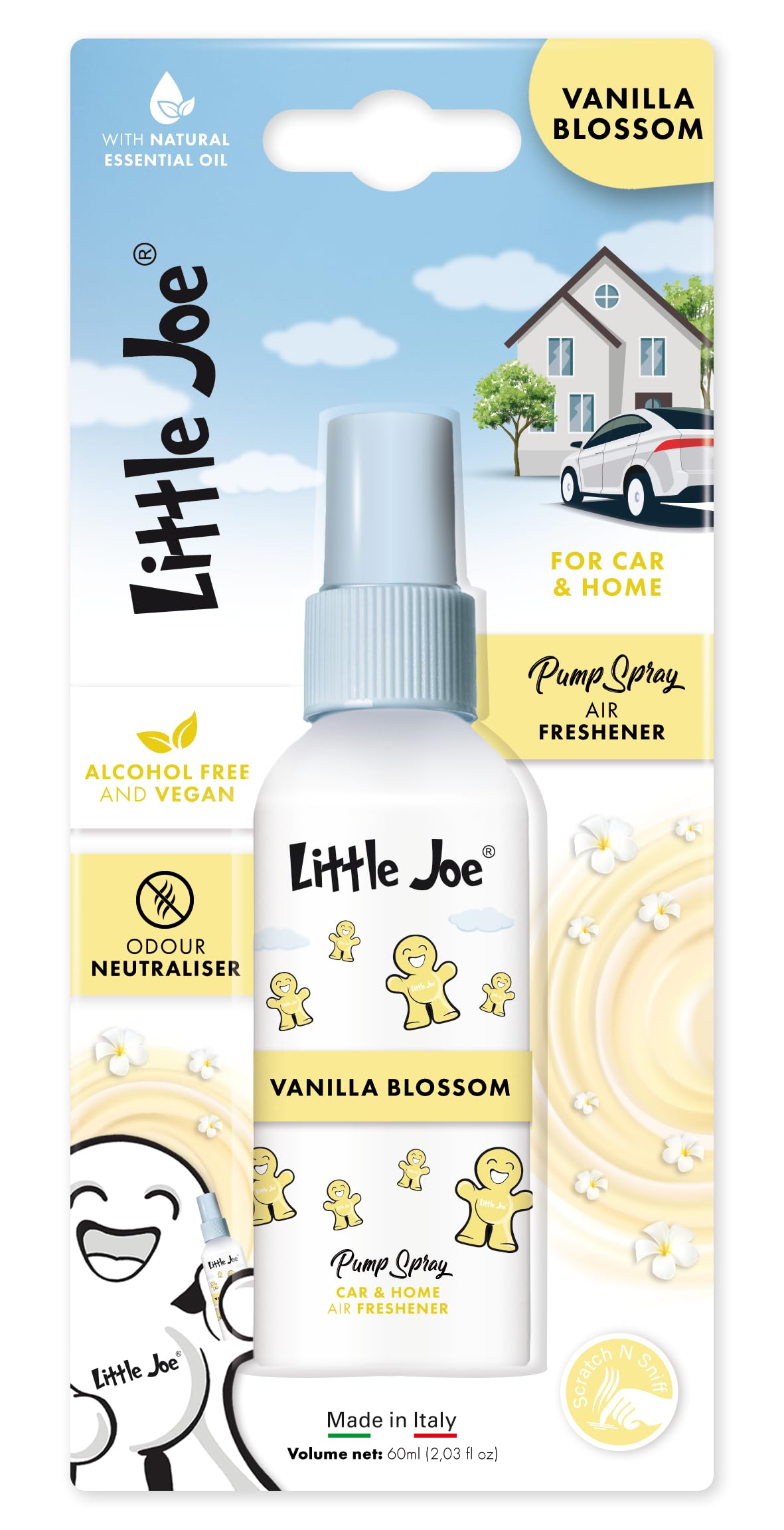 Little Joe sprej miris 60ml - Vanilla Blossom - JS0161
