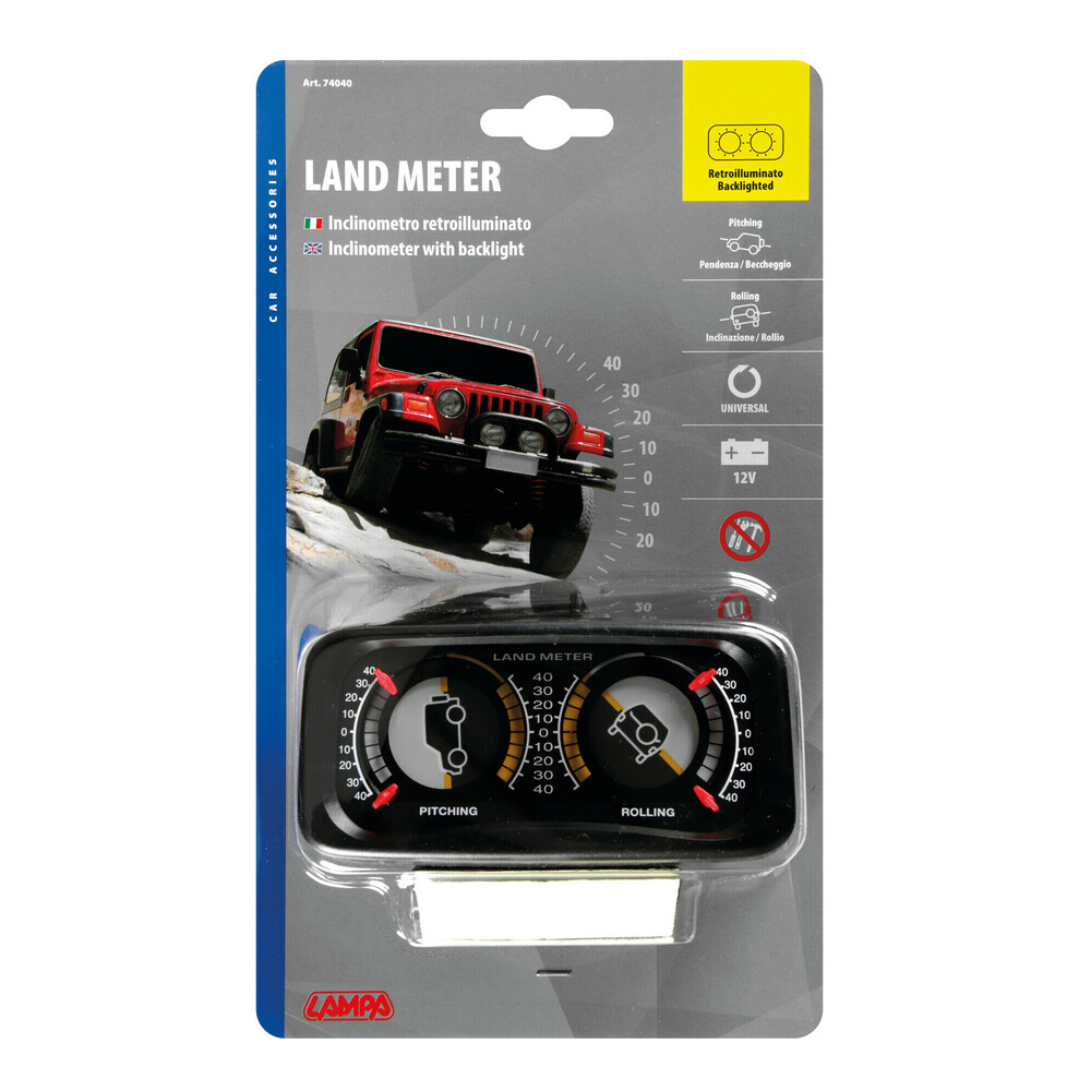LAMPA Mjerač nagiba Jeep design - 74040 - thumbnail 2