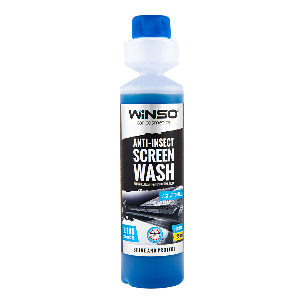 WINSO Ljetna tečnost za šajbu – koncentrat 1:100 250ml - Ocean