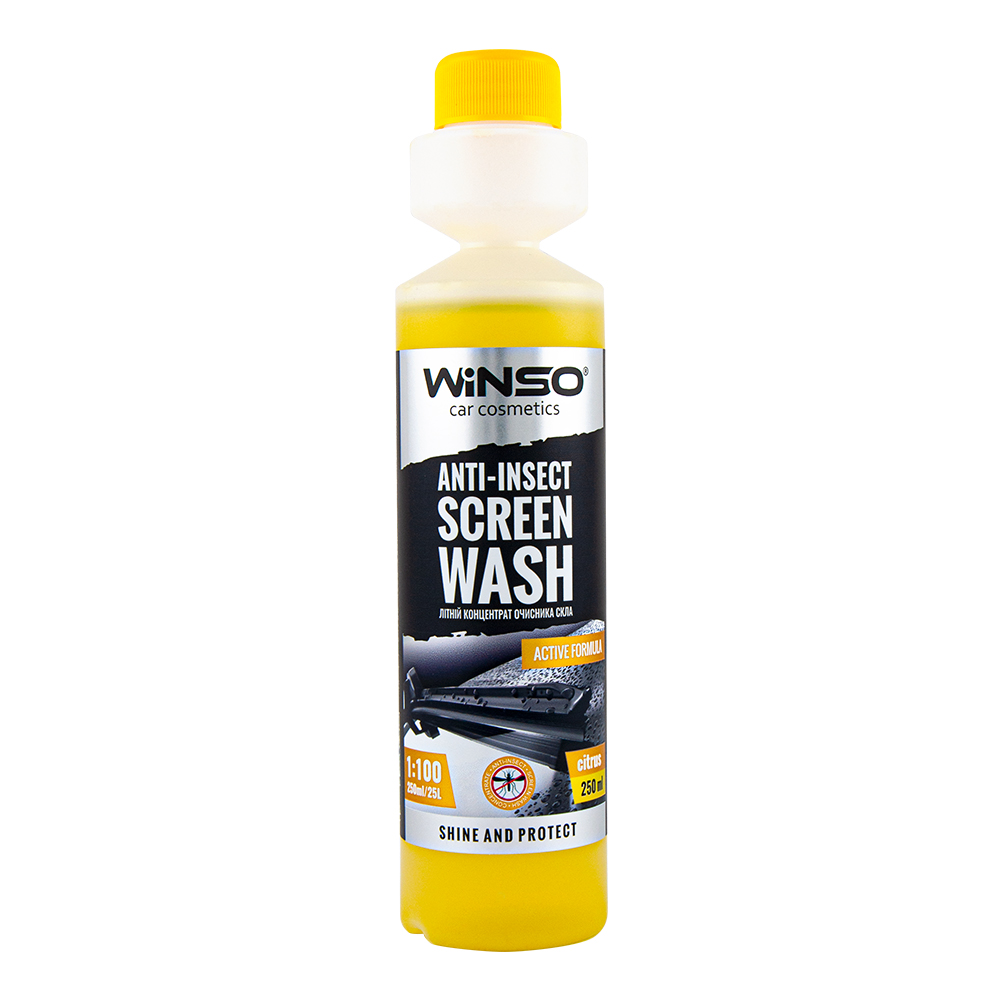 WINSO Ljetna tečnost za šajbu – koncentrat 1:100 250ml - Citrus