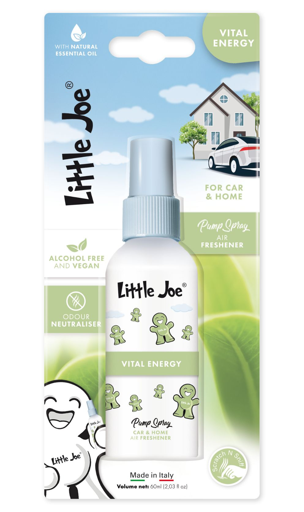 Little Joe sprej miris 60ml - Vital Energy - JS0859