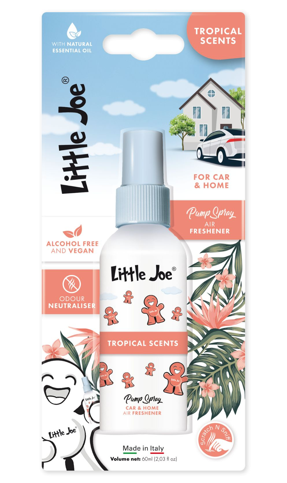 Little Joe sprej miris 60ml - Tropical Scents - JS0962