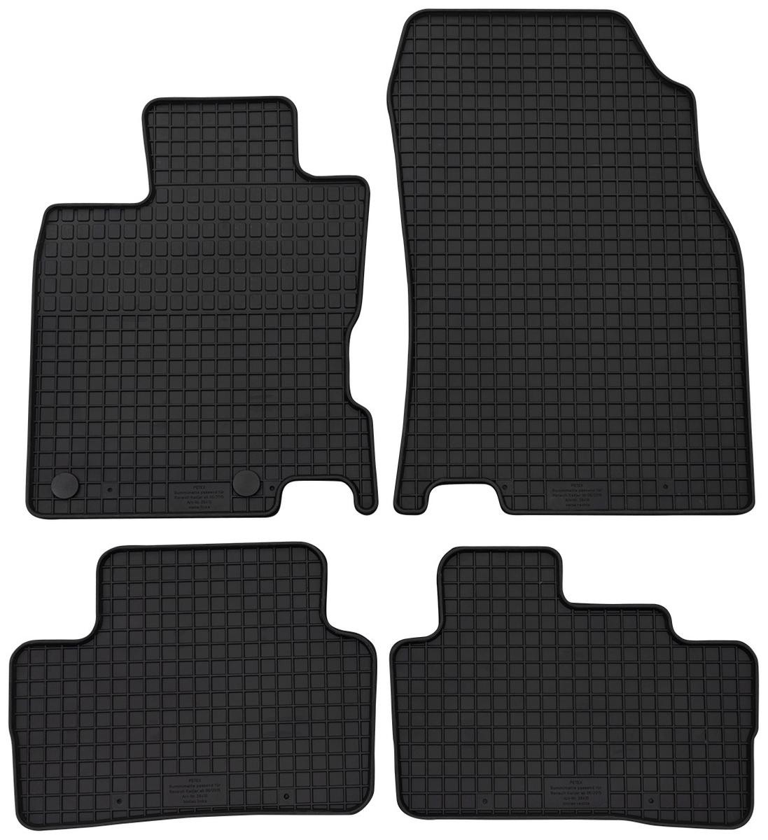 Patosnice tipske gumene PETEX Renault Kadjar 2015-2022 - 00028410