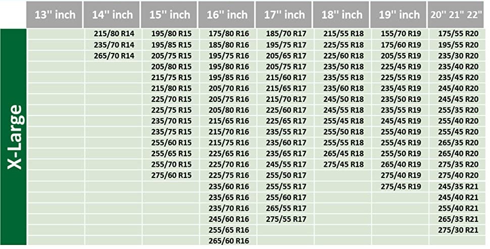 GMAX Zimska navlaka za gumu vel. XL - STO1401 - thumbnail 2